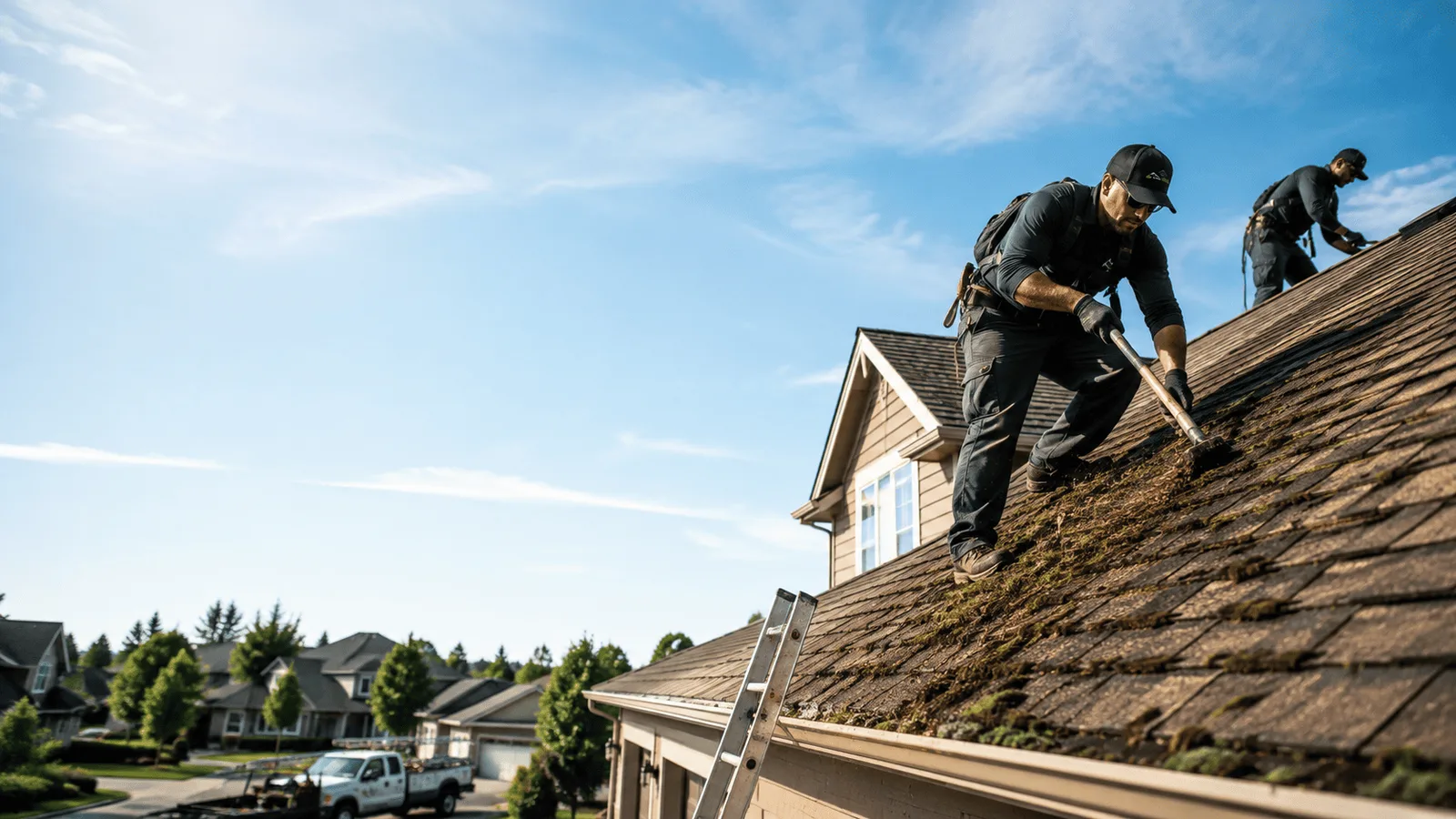 Roof Moss Removal in San Dimas, CA near me